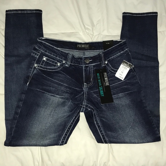 Premiere Denim by rue21 Denim - Dark blue denim skinny